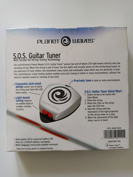 SOS Tuner (afinador de guitarra) NOVO
