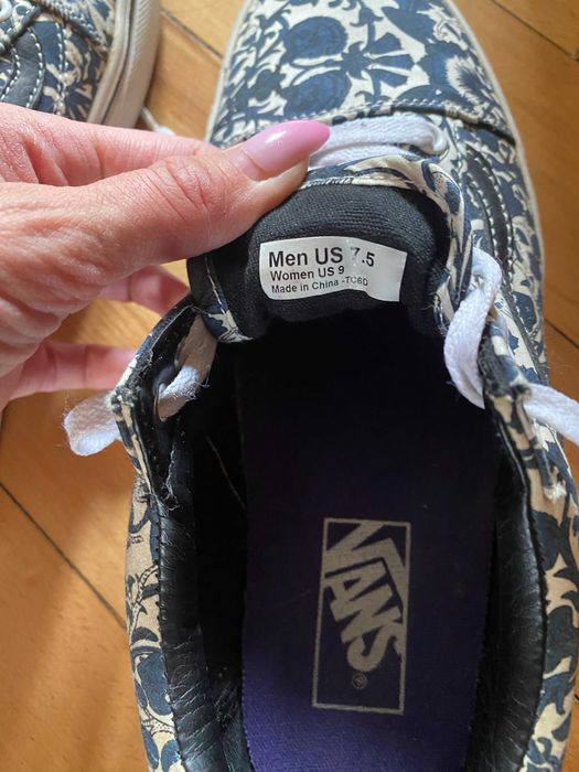 Buty Tenisówki Vans Kwiaty
