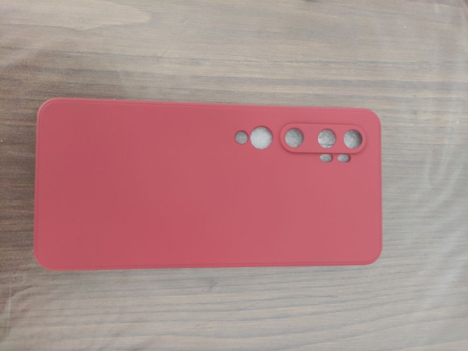 Capa em silicone para telemóvel Xiaomi mi note 10