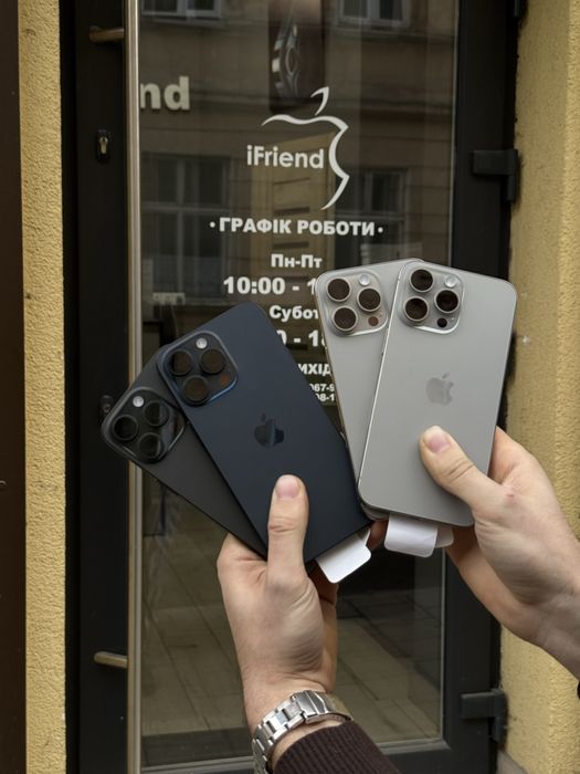 Used iphone 15 pro max 512gb black/natural/blue/white