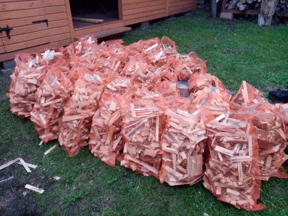 Drewno drzewo rozpalkowe opał podpałka rozpałka 50l suche