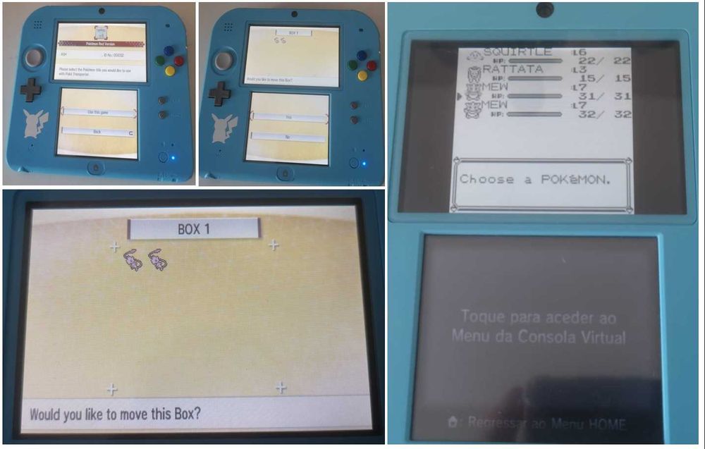 Pack Colecionador! 2DS Edição Pokémon – Mew Origin Mark e Apps Raras
