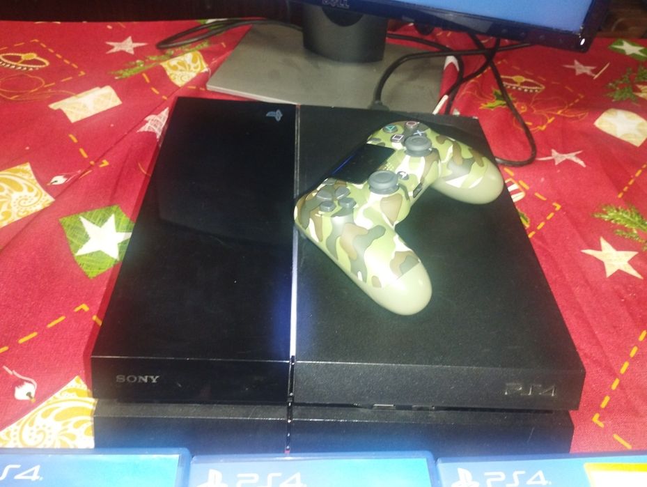 PlayStation 4 Fat 500g+monitor Dell Full Hd 2018
