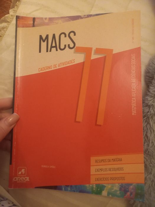 Caderno de atividades/preparação para exame MACS 11