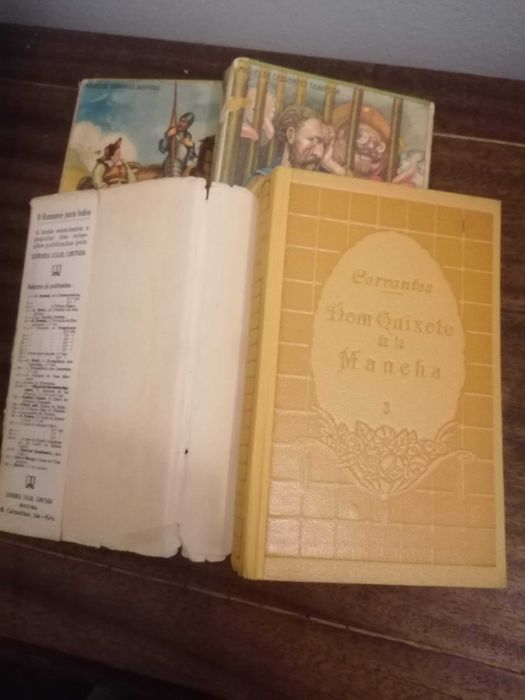 Livros "D. Quixote de la Mancha" de Miguel de Cervantes