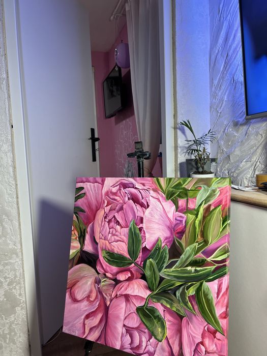 Obraz olejny Flower Holiday 50*50