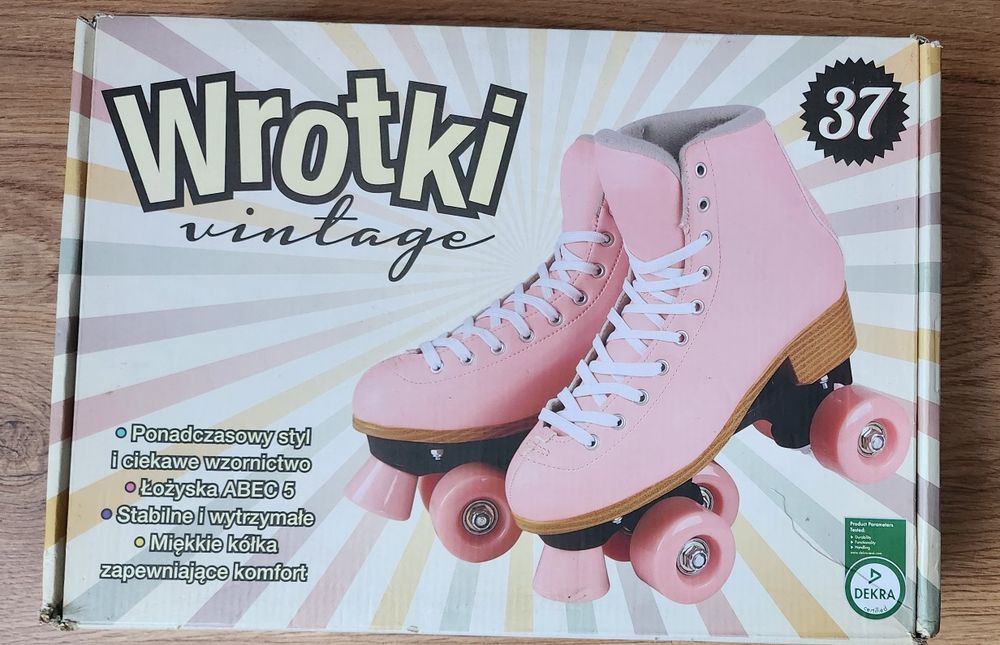Wrotki Dekra roz 37