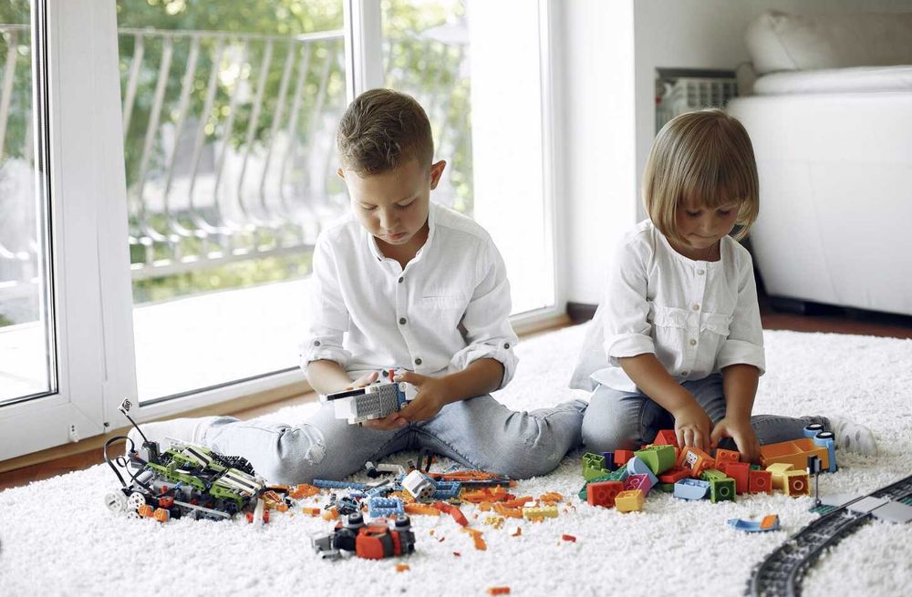 Klocki Elefun City Construcion Koparka 8824 prezent dla dziecka