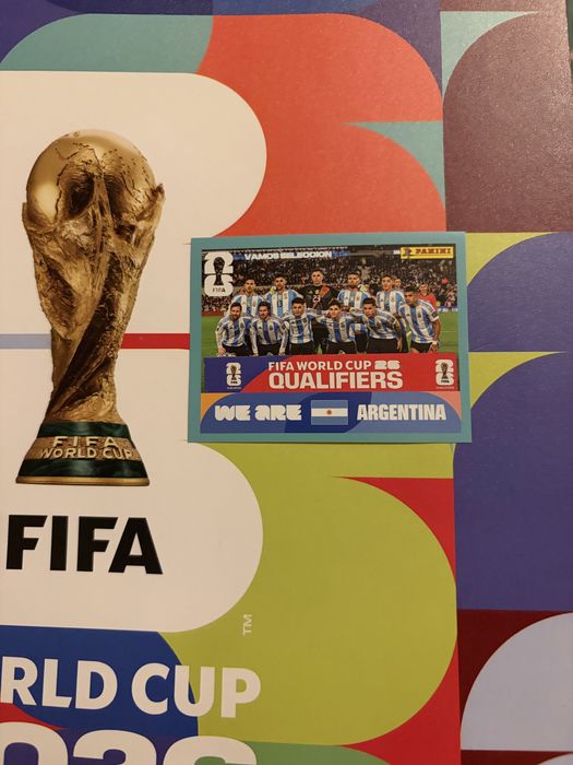 Cromo da equipa da Argentina do Mundial 2026