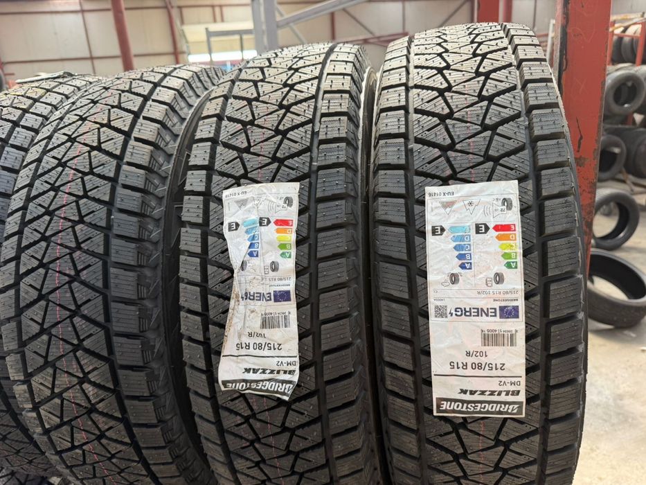 215/80/15 102R Bridgestone Blizzak DM-V2 3021 рік