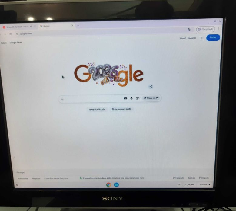 Computador PC Desktop Completo Chrome OS Flex AMD A4-7300 8GB Ram 1 TB