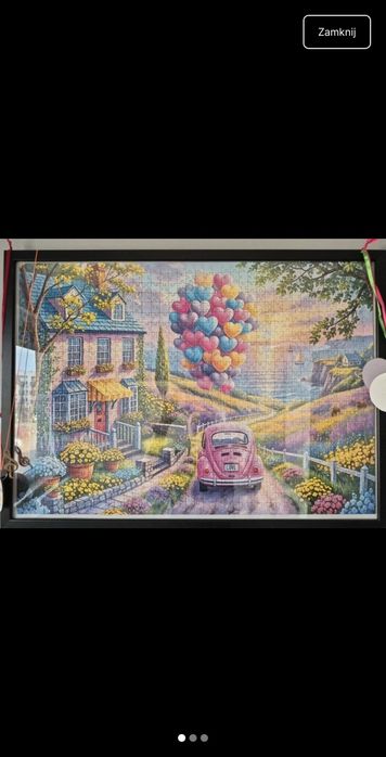 Puzzle  romantyczna przejażdżka 1000