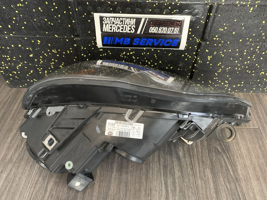 Фара gl 164 amg чорна night левая ліва америка