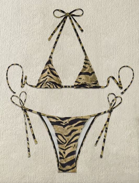 Купальник з тваринним принтом S