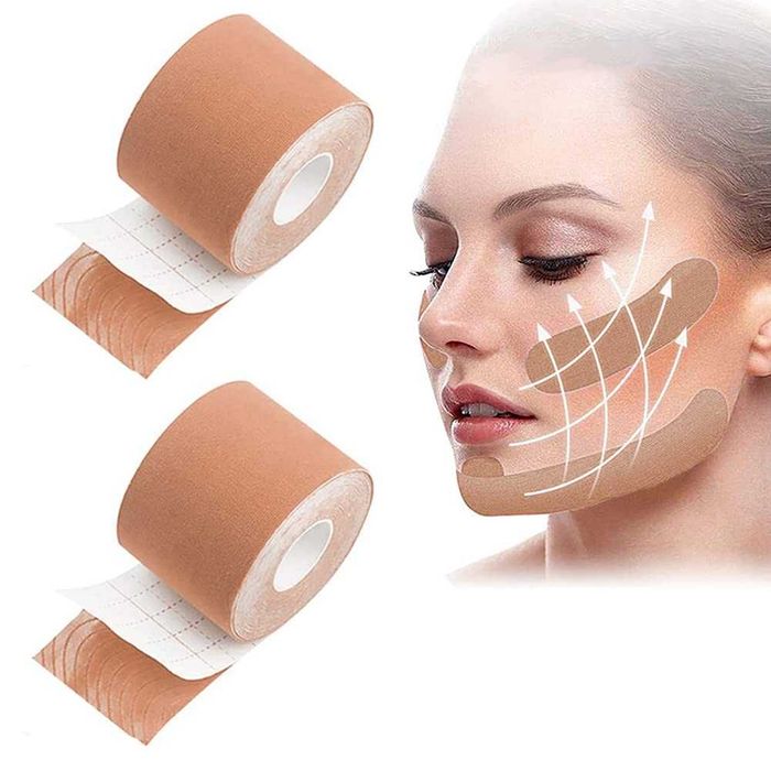 Taśma liftingująca do twarzy i szyi przeciwzmarszczkowa, 5m