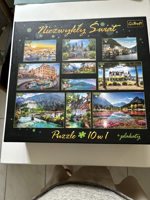Puzzle Trefl zestaw „Niezwykły świat” 10 kompletów Białystok