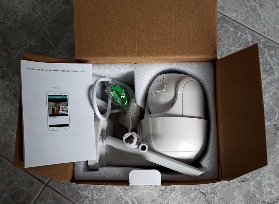 Câmara de Vigilância WIFI - 4MP 1080P * Exterior Rotativa