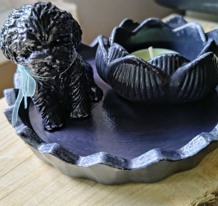 Dekoracja handmade gips zestaw