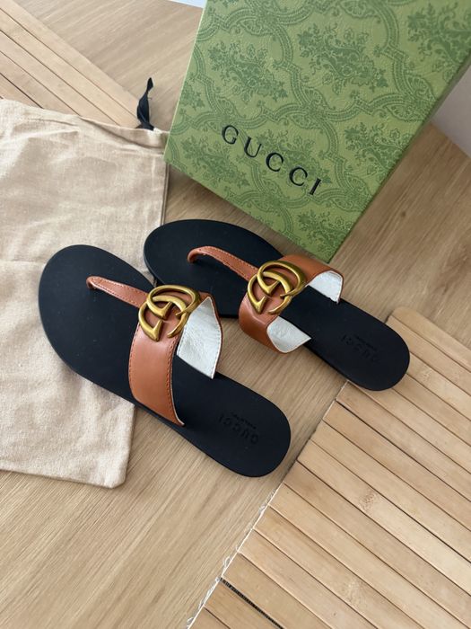 Klapki Gucci Japonki GG Sandały