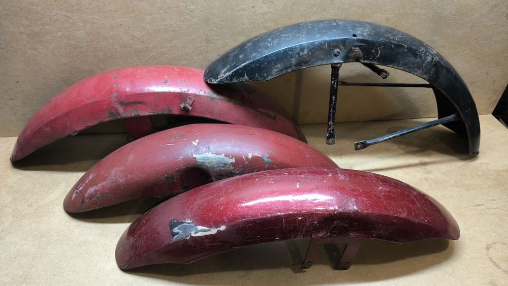 Крило переднє Ява 360-634, Крило заднє Ява 634, Підкрилок Ява 634