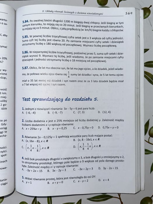 MATEMATYKA 1 Zbiór zadań zakres rozszerzony Pazdro