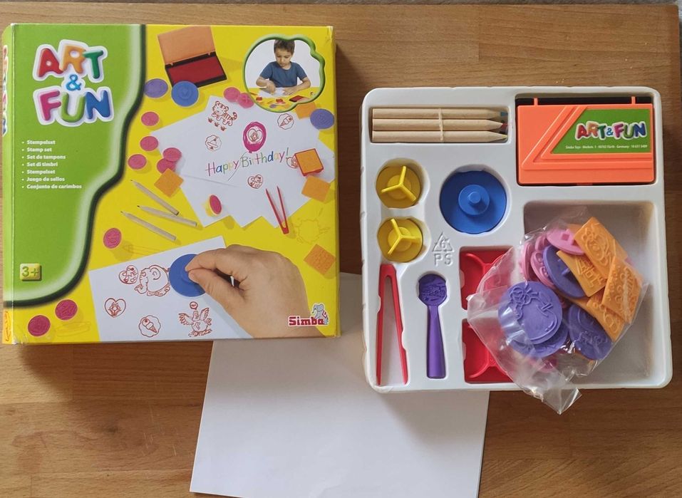 Pieczątki, stempelki dla dzieci - AUTA, zwierzątka ok. 60szt