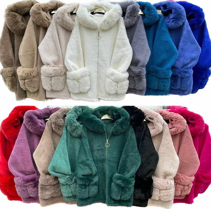 Bomberka Alpaka z futerkiem