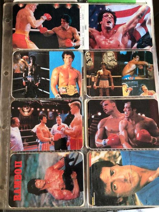 Calendários anos 80