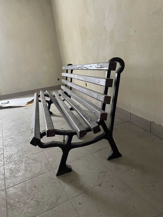 ławka ogrodowa  żeliwna