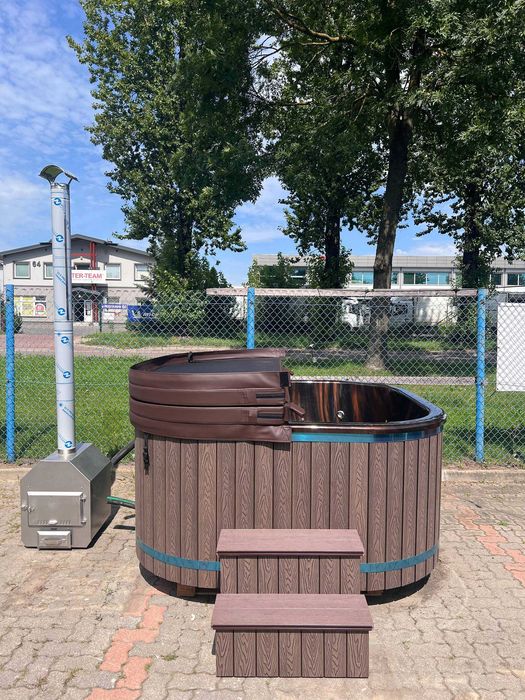 BALIA od Ręki Wkład Akryl AQUANEXTO 202cm x 202cm Bania Jacuzzi Piec Zewnętrzny