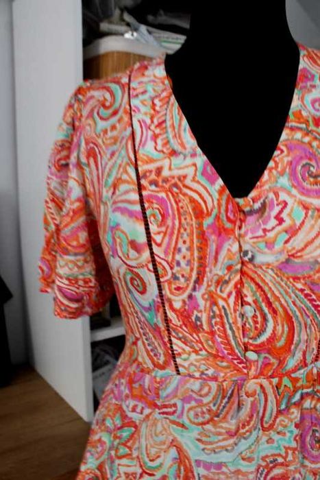 Dunnes długa wiskozowa sukienka 36/38