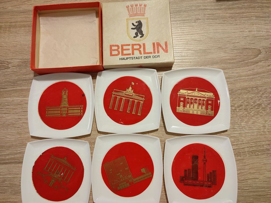 Podstawki pod kieliszki Berlin DDR