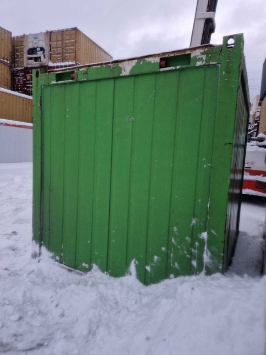 Kontener biurowy socjalny stróżówka 3m x 2,5m na budowę