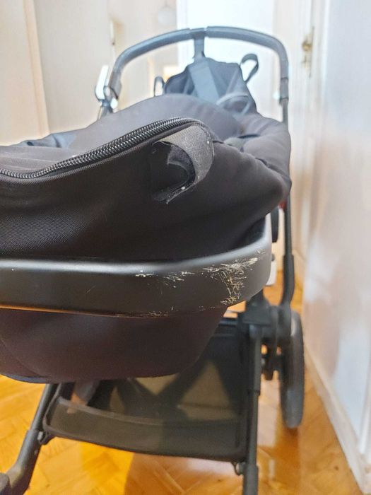 Bugaboo Cameleon - carrinho com alcofa+ovo+capa de chuva