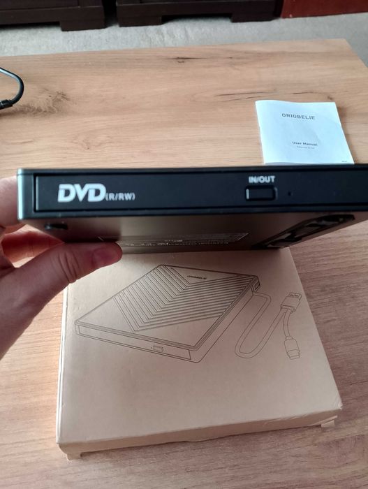 Zewnętrzna nagrywarka DVD CD, zew. odtwarzacz DVD