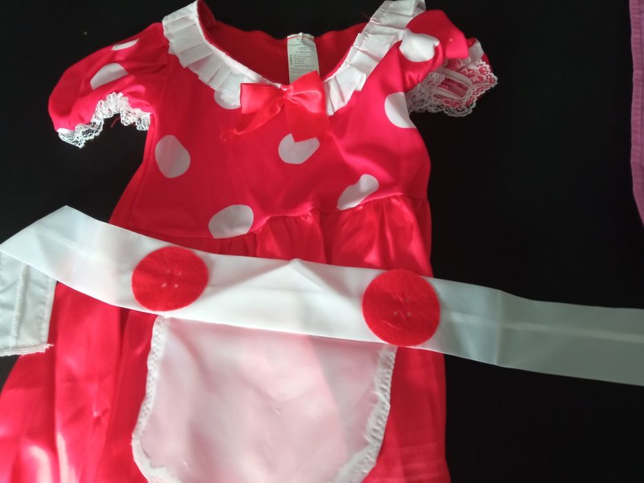 Fato carnaval criança Minnie