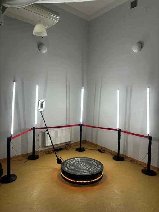 FOTOBUDKA 360° - ULANZI/5 lamp i słupków/LED/polski producent/iphone13