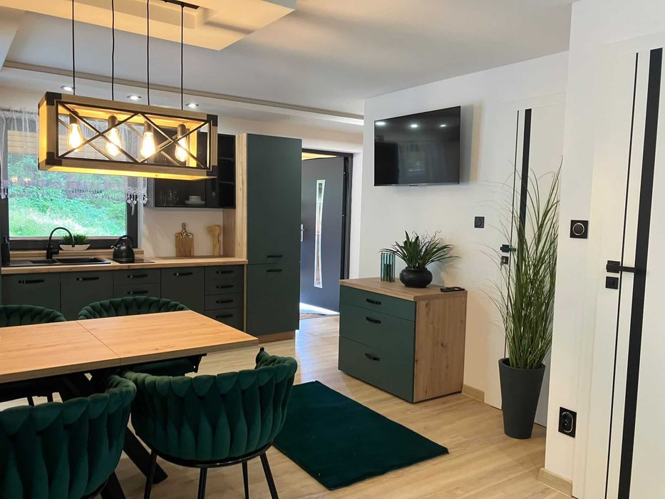 Nowy dwupoziomowy Apartament 250m od Jeziora Solińskiego..Widok