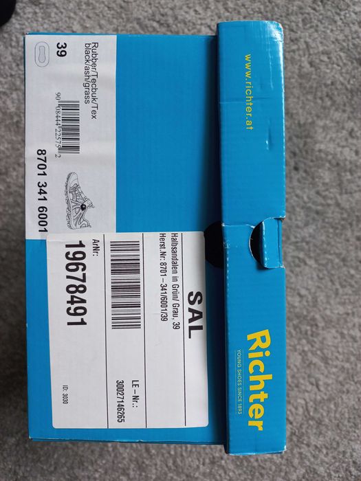 Buty półsandały Richter roz. 39