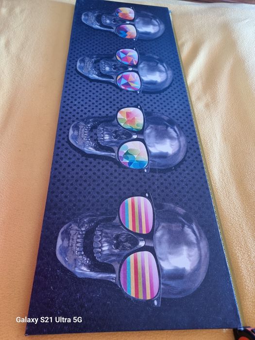 Rectangular Skull Painting64550241244419121