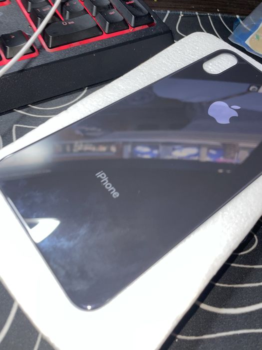 Заднє скло нова кришка корпуса iphone xs max
