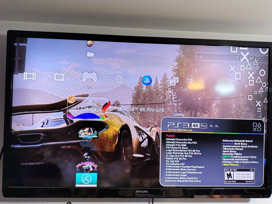 PS3 4.92.1 HEN Sony PlayStation 3 SuperSlim 320GB