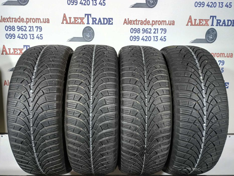 4 шт. 205/55 R16 Goodyear Ultra Grip 9 зимові шини б/у, протектор 6 мм