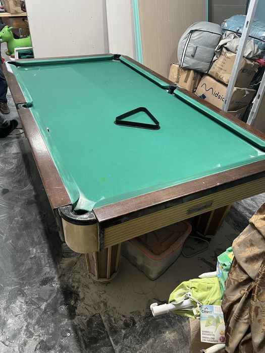 Snooker marca carrinho