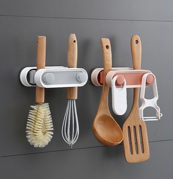 Uchwyt, organizer na szczotki mopy