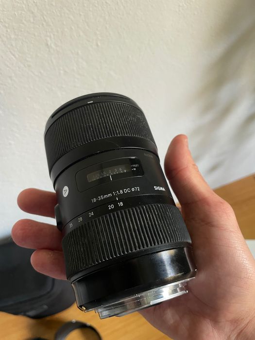 Lente Sigma 18-35mm f/1.8 Art (Canon)