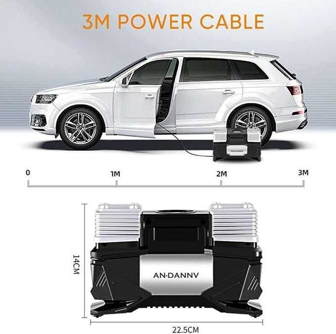 compressor dupla cabeça 12V