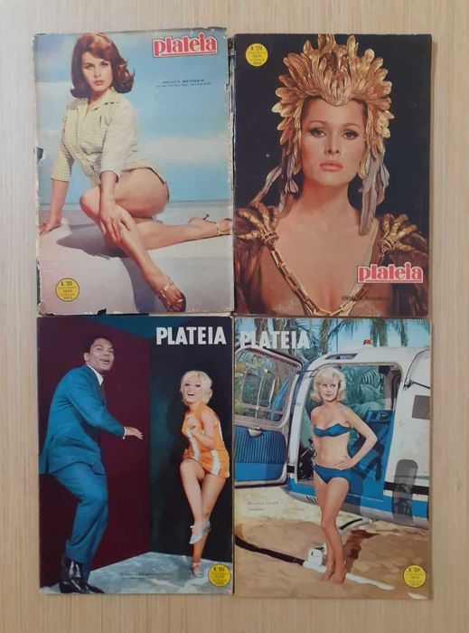 Revistas Plateia de 1964 a 1967 (Lote 1)