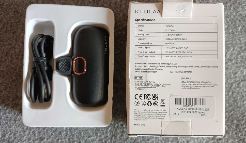 Павербанк Kulula Mini + Sony Z5 Compact + POCO M4 Pro + Google pixel 2