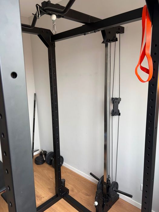 Power Rack de musculação Domyos multifunções